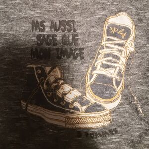 3Pommes Grey long sleeved boys shirt size 3T